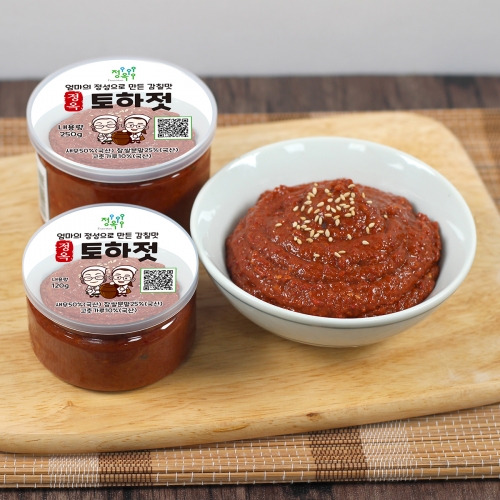 [정옥] 민물새우 양념토하젓 120g x 2개
