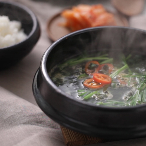 [정옥]국산 다슬기장인 다슬기국 350g 5팩 인간극장다슬기 자연산