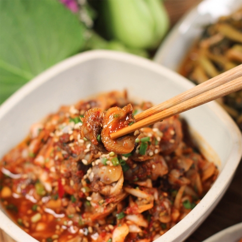 [정옥]쫄깃한 벌교 매운 꼬막비빔장 120g x 2팩