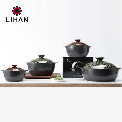 [한국도자기리빙] 라인팟 뚝배기 2호 18cm (색상선택)