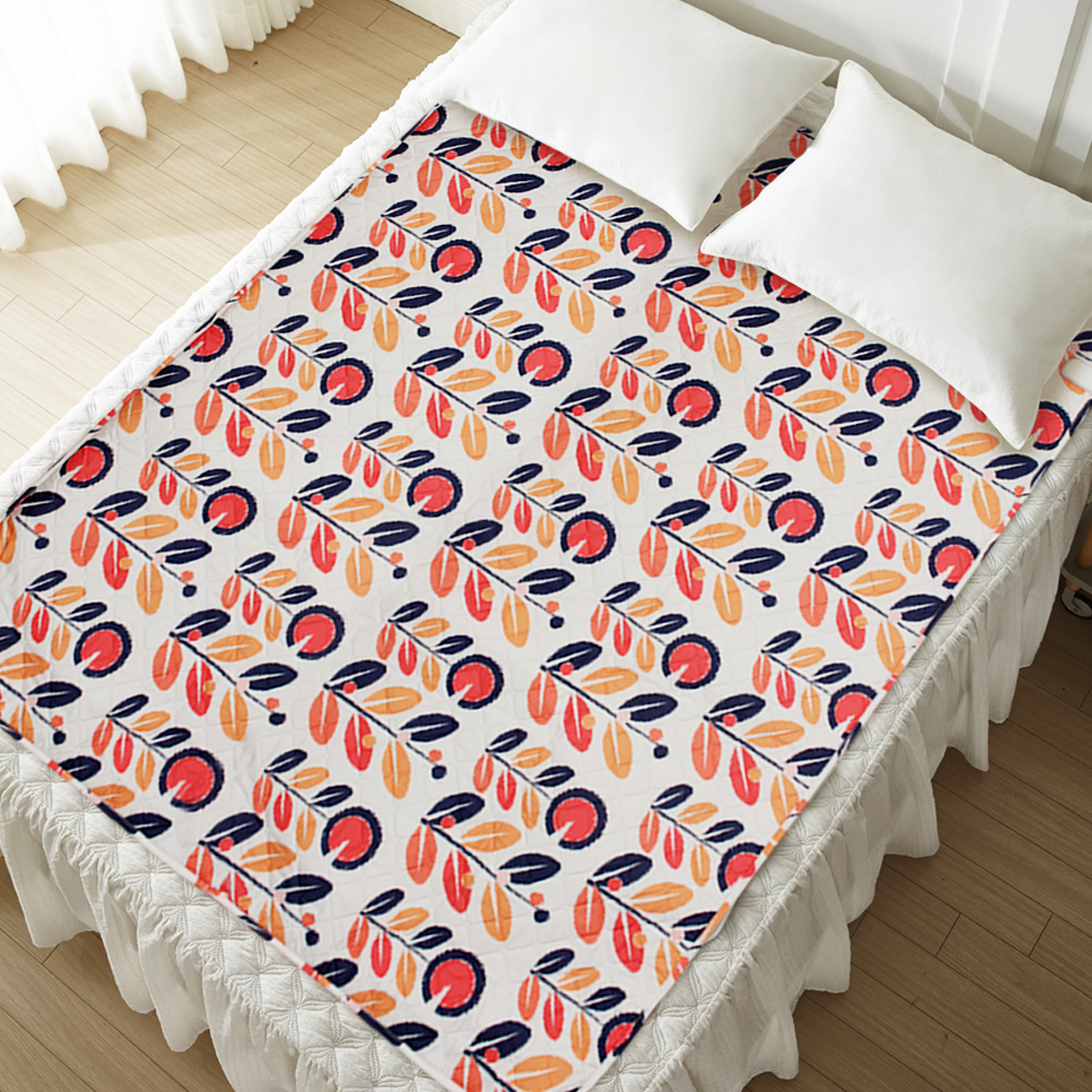 [일월] 해든마루 카본매트 블라썸 워셔블 전기매트 더블 분리난방