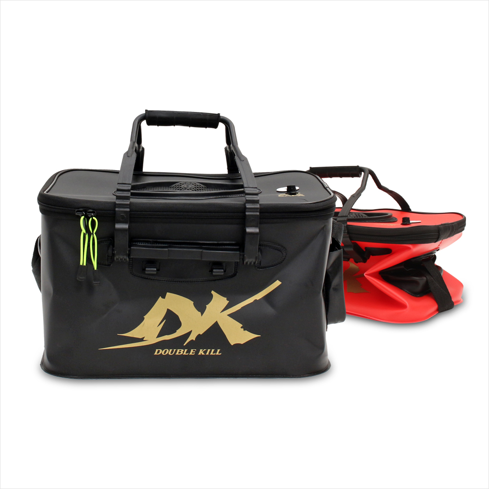 [싸파] 더블킬 자동문 접이식 보관함 블랙 크릴백 떡밥 살림통