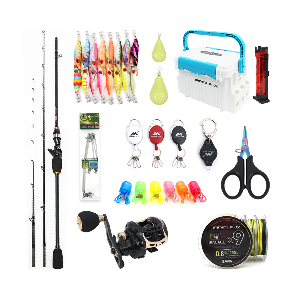 [싸파] 쭈킹 완전정복 세트 2TOP 구성 쭈꾸미 광어 다운샷