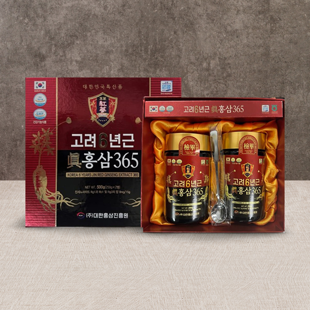 [고려6년근] 진홍삼365 세트 250g x 2병