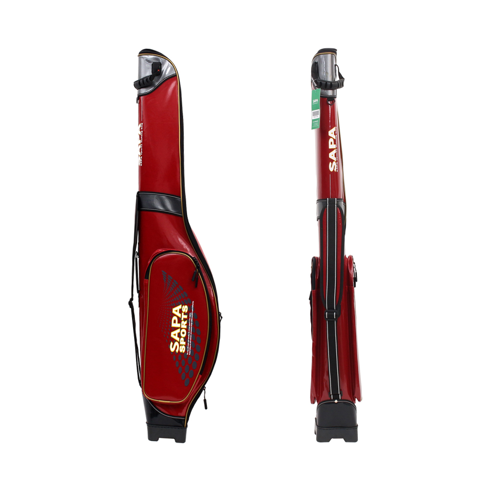 [싸파] 갯바위 낚시가방 STB-109 레드 낚시대 이중지퍼 바다 낚시