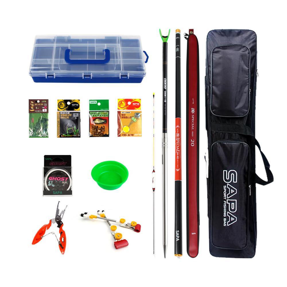 [싸파] 입문자용 그대로 민물낚시 풀세트 일척 스페셜