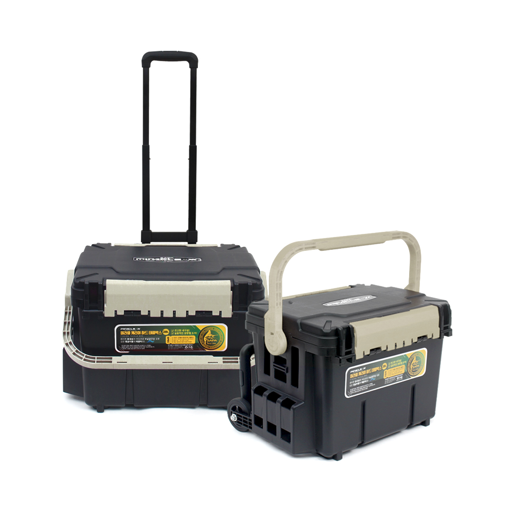 [싸파] STB-MCHT-28BL 미라클-X 캐리어 하드 태클박스 28L 블랙