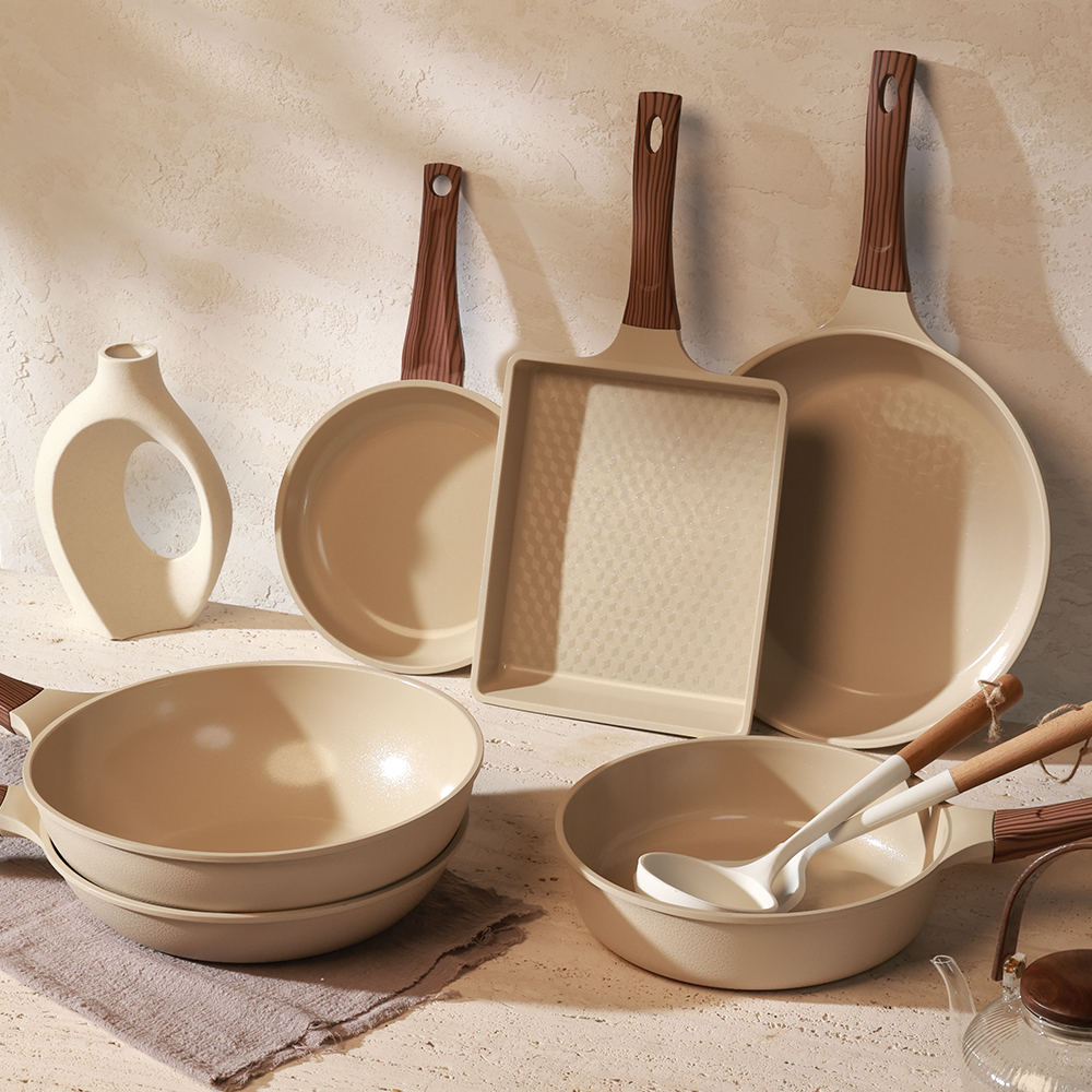 [코첼라] 루나 인덕션겸용 후라이팬 6종세트 KLC-LNIH068WD4Q