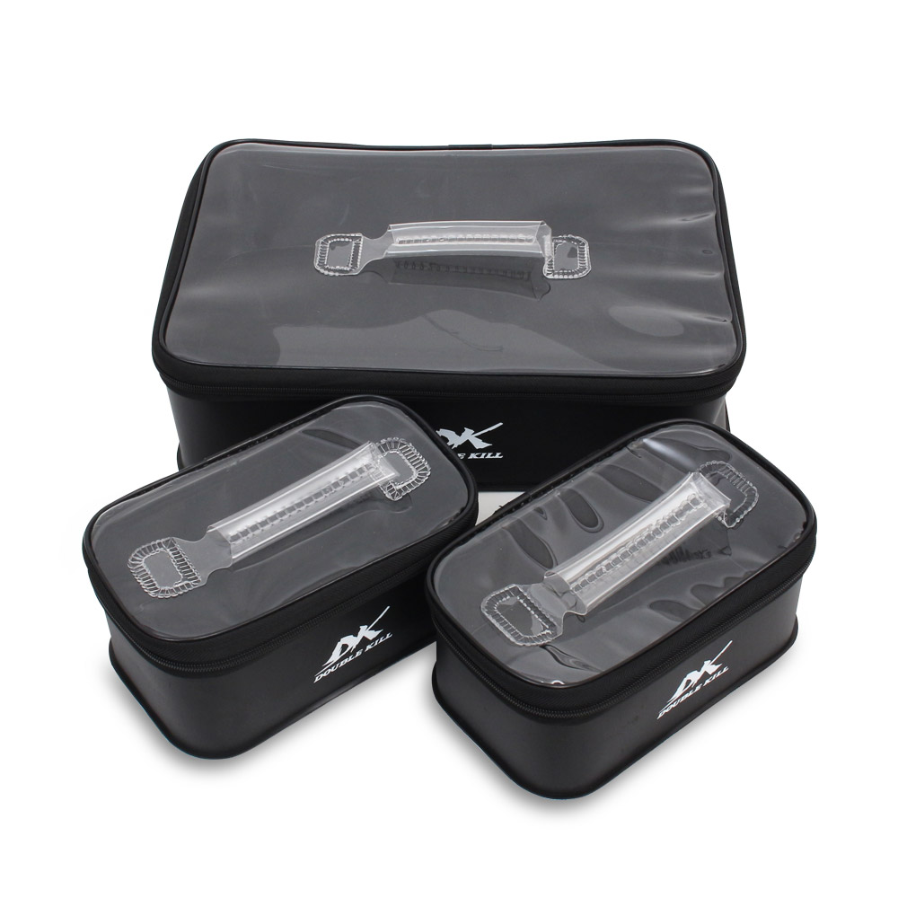 [싸파] 더블킬 3종 파우치 세트 낚시소품 릴 채비 가방