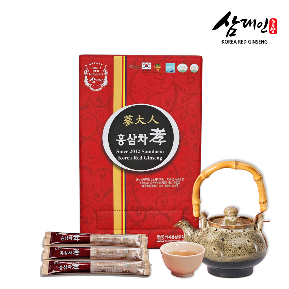 [삼대인홍삼] 차로 즐기는 건강한 홍삼차 효(孝) (3g x 150포)