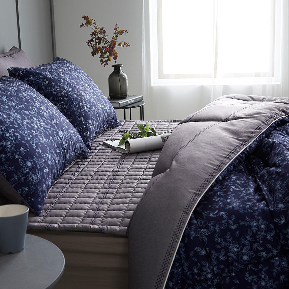 [침구연구소] 아델라 먼지없는 에어스킨 차렵 이불패드세트 퀸Q(이불+패드+베개커버)