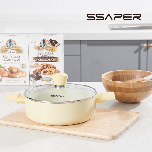 [셰퍼]블루밍 IH 전골냄비 22cm