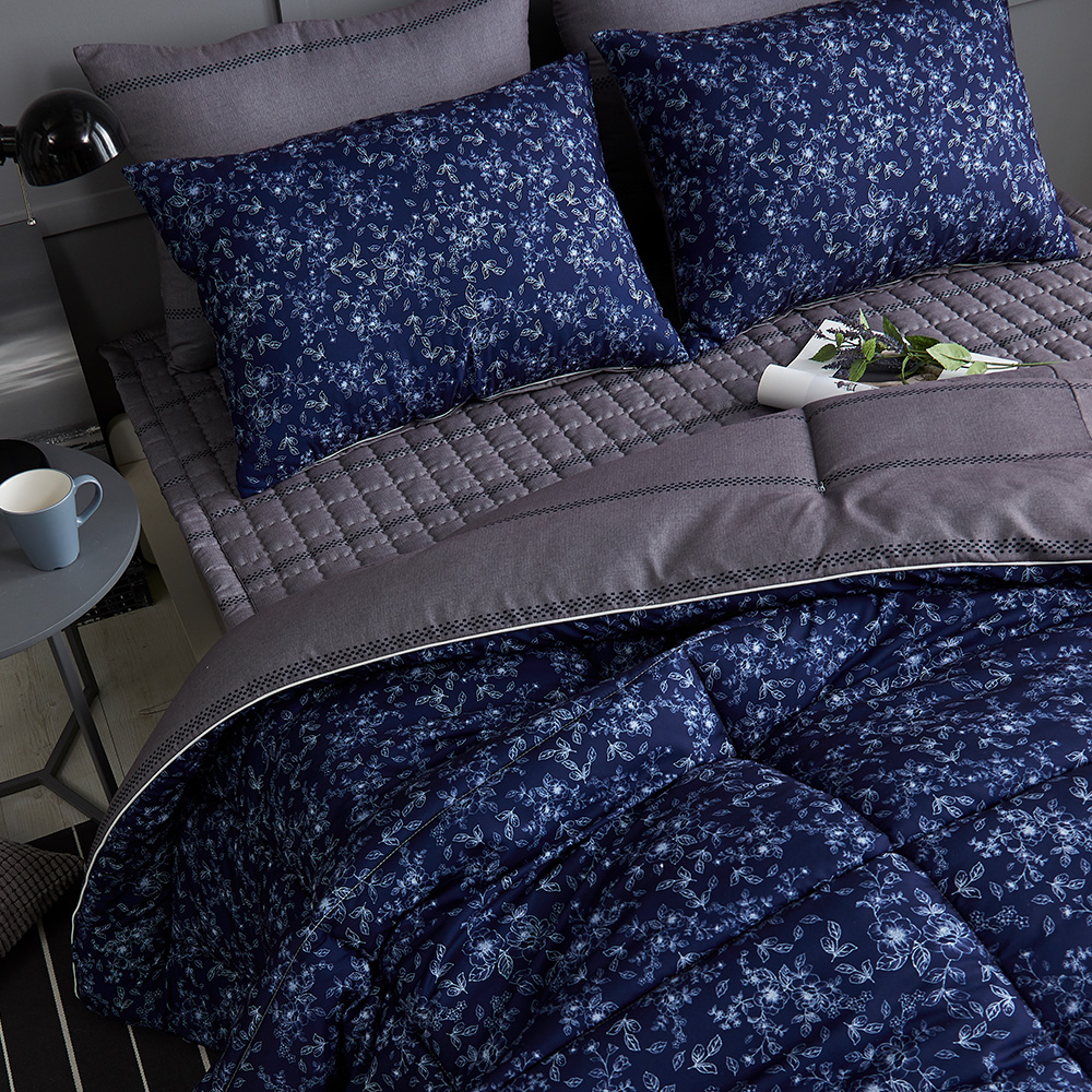 [침구연구소] 아델라 먼지없는 에어스킨 차렵 이불세트 퀸Q(이불+베개커버)