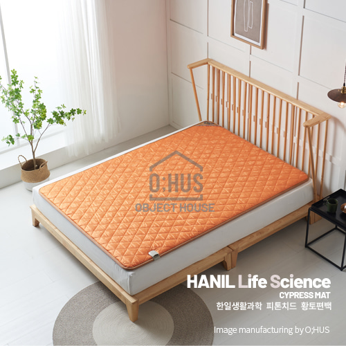 [한일생활과학] 피톤치드 황토+편백 전기매트 더블 2난방 150*200cm