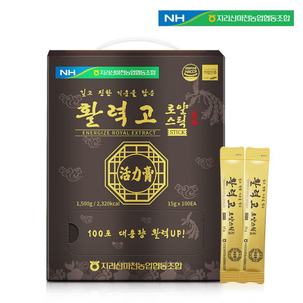 [지리산마천농협] 활력고로얄스틱(100포) 15g x 100포 [A0969]