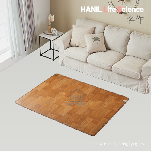 [한일생활과학] 名作 온돌마루 참숯+황토 모노륨 카페트매트 더블_150*183cm