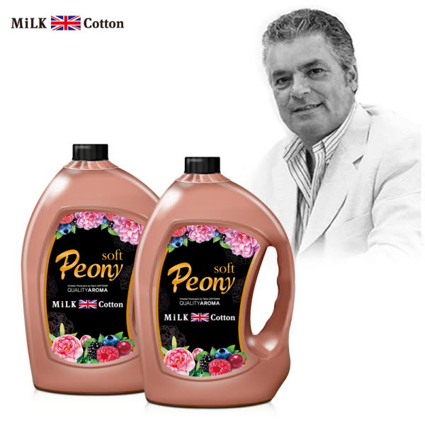밀크코튼 고농축 퍼퓸 섬유유연제 (피오니향 3.06L 2개)