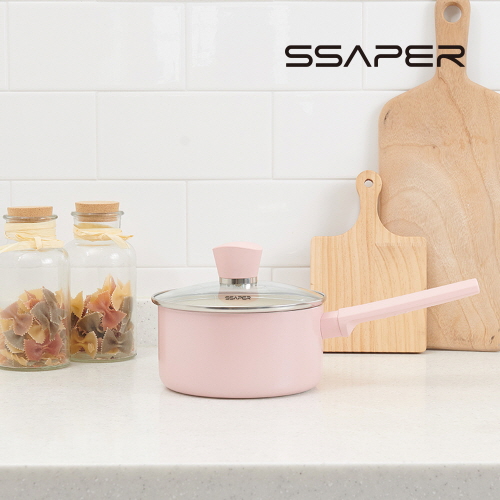 [셰퍼]블루밍 IH 편수냄비 16cm