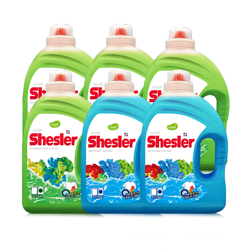강호동의 쉬슬러 액상 세제 3.05L 유칼립투스 4개+에이프릴 2개
