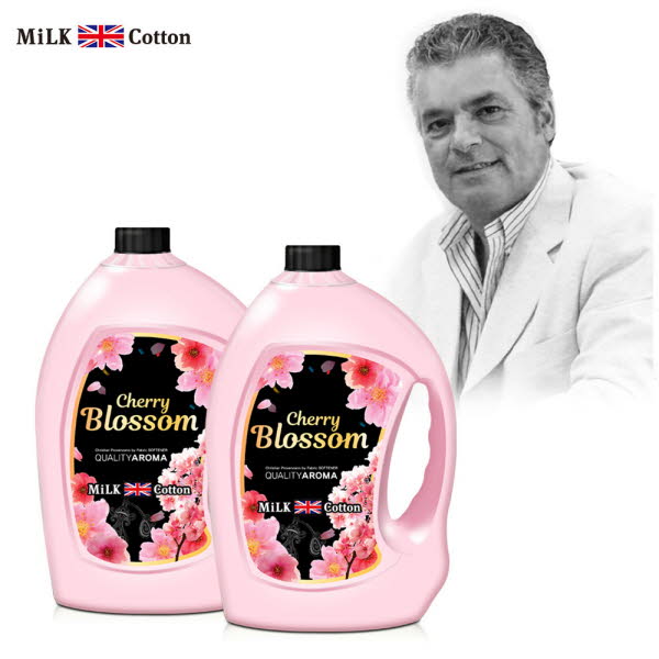 밀크코튼 고농축 퍼퓸 섬유유연제 (벚꽃에디션향 3.06L 2개)
