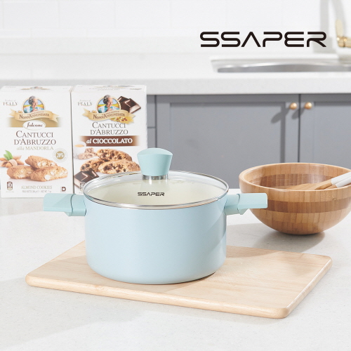 [셰퍼]블루밍 IH 양수냄비 20cm