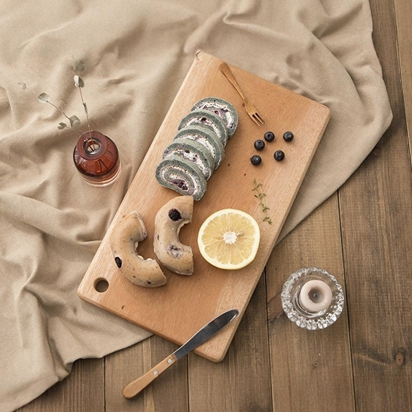 [수앤리빙] 마호가니 사각도마 43.5 x 23.5 x 2.2cm