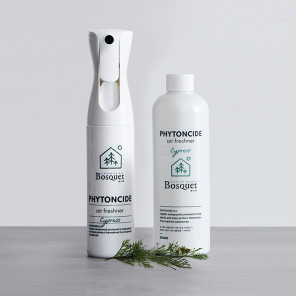 [보스케] 피톤치드 탈취제 300ml 안개분사 + 500ml 리필 세트