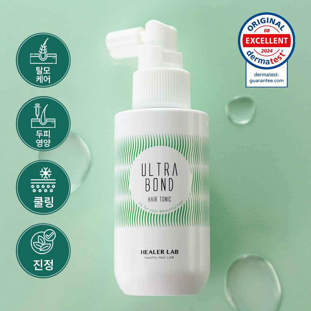 [힐러랩] 울트라본드 솔루나 탈모 헤어토닉 100ml