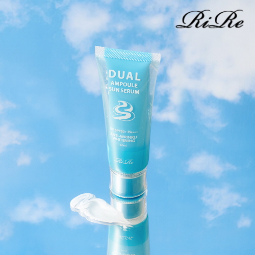 [리르] 듀얼 앰플 자외선차단 선세럼 60ml