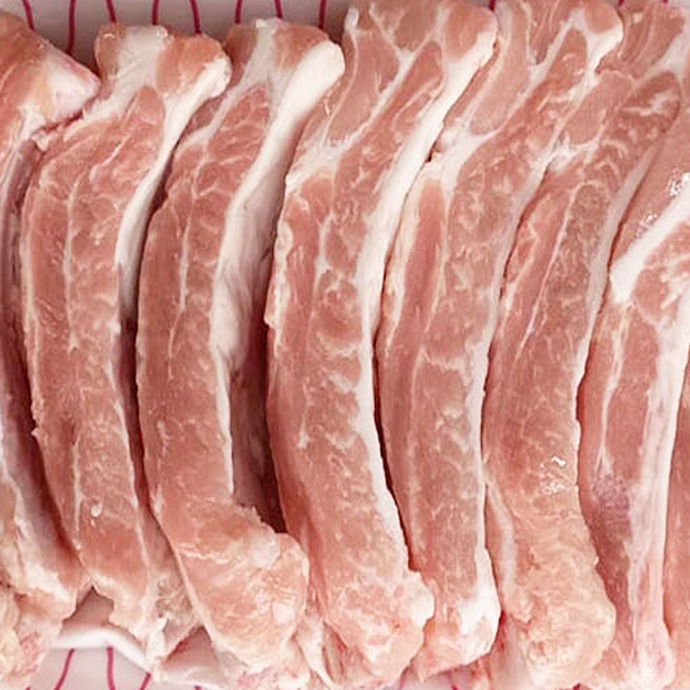 신선한 한돈 등갈비 1kg 2팩 (총2kg)