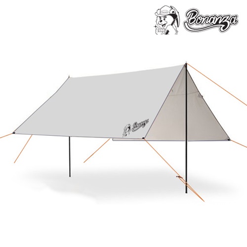 [버낸저] 파퓰러 렉타 타프 레져 캠핑 그늘막 장박 BNZ-01 (색상:다크네이비,크림)