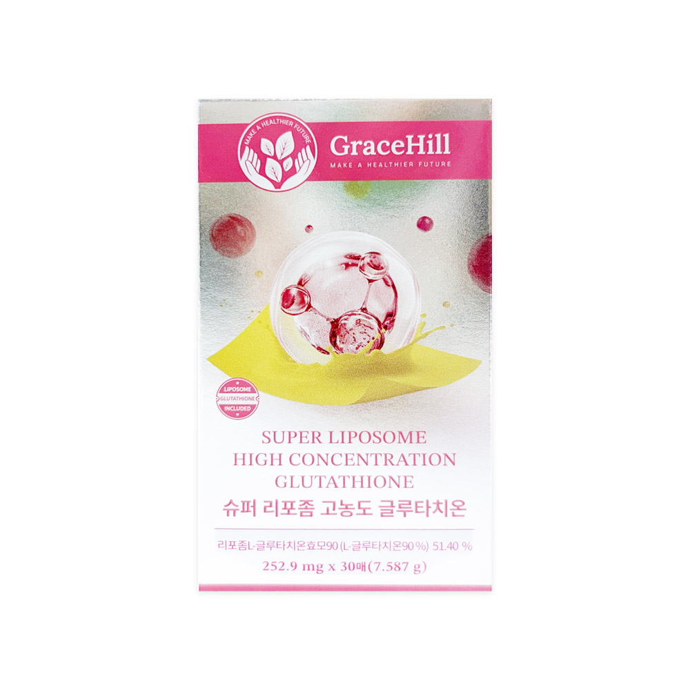 [그레이스힐] 슈퍼 리포좀 고농도 글루타치온 필름 30매