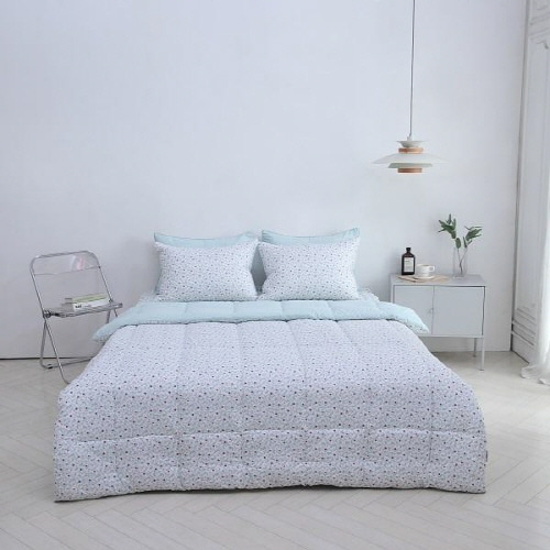 [쉐모아] 루바스 세미마이크로 차렵이불 퀸 2종세트(이불1P,베개커버2P)