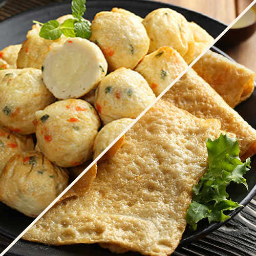 [부산어묵] 어묵모찌(고구마) 140g 1봉 + 특천 사각어묵 250g 1봉 세트