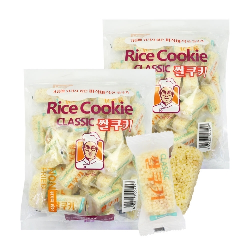 [좋은세상] 기름에 튀기지 않은 바삭바삭한 쌀쿠키 500g*2봉지