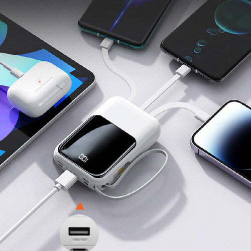 [엑스트라]볼트 S16 LED 4in1 케이블내장 10000mAh 보조배터리(색상 택1)