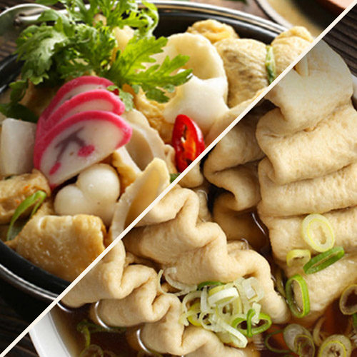 [부산어묵] 오리지날 어묵탕 230g 1봉 + 포장마차 꼬지 어묵탕 320g 1봉 세트