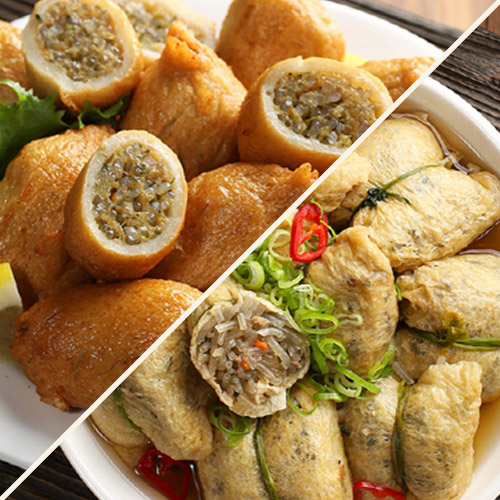 [부산어묵] 만두속어묵 200g 1봉 + 유부주머니 360g 1봉 세트