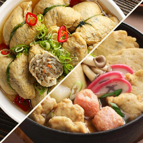 [부산어묵] 유부주머니 360g 1봉 + 정일품 어묵탕 225g 1봉 세트