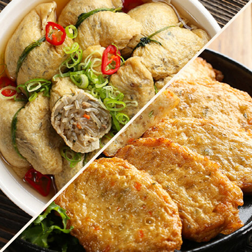 [부산어묵] 유부주머니 360g 1봉 + 잡채어묵 200g 1봉 세트