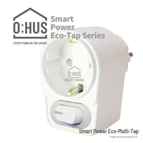 [오후스] 절전형 L-TYPE 1구 에코탭 (OHS-ET-L-003SW)
