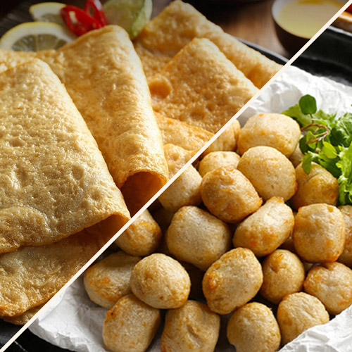 [부산어묵] 특천 사각어묵 250g 1봉 + 피쉬볼(양파어묵) 200g 1봉 세트