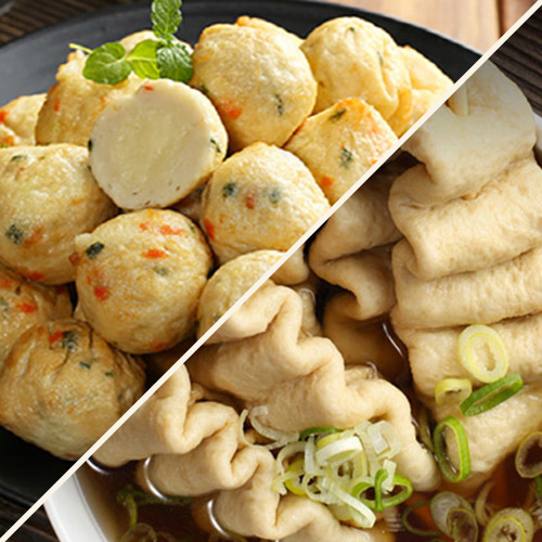 [부산어묵] 어묵모찌(고구마) 140g 1봉 + 포장마차 꼬지 어묵탕 320g 1봉 세트