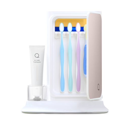[오투케어] 24시간 살균/건조 골드발열판 가정용 칫솔살균기