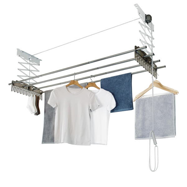 [웰렉스] 볼체인 수동 천장형 빨래건조대 CH4170
