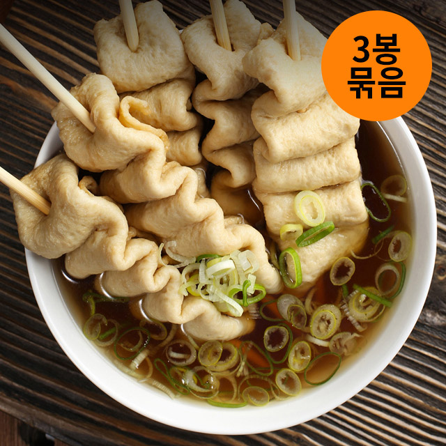 [부산어묵] 포장마차 꼬지 어묵탕 320g x 3봉 묶음
