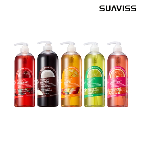 [수아비스] 꼴마도 바디워시 5종1택 각 1000ml