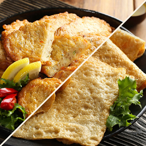 [부산어묵] 잡채어묵 200g 1봉 + 특천 사각어묵 250g 1봉 세트