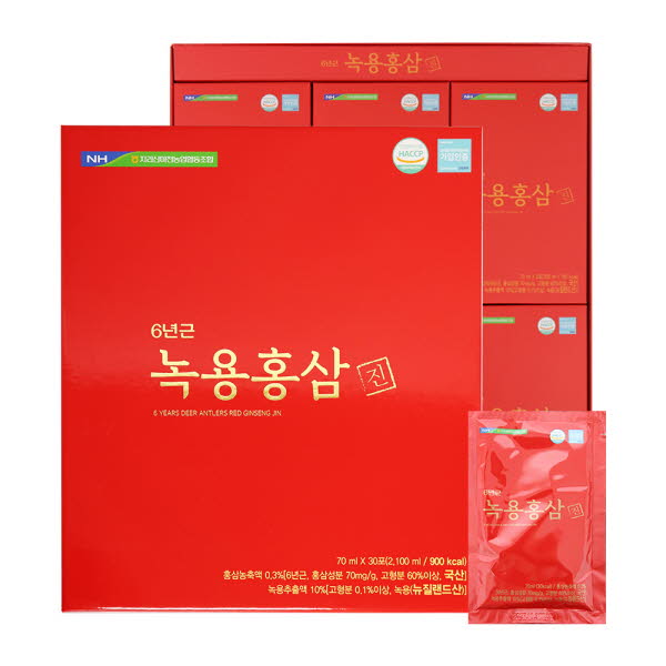 [지리산마천농협] 6년근 녹용홍삼진 70ml x 30포 [A0620]