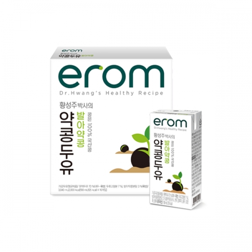 [이롬 황성주] 국산콩두유 발아약콩두유 190ml x 16팩